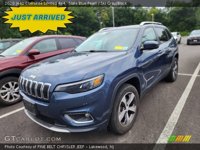 2020 Jeep Cherokee Limited 4x4 in Slate Blue Pearl