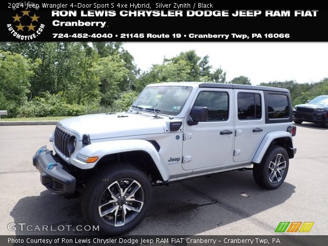 2024 Jeep Wrangler 4-Door Sport S 4xe Hybrid in Silver Zynith