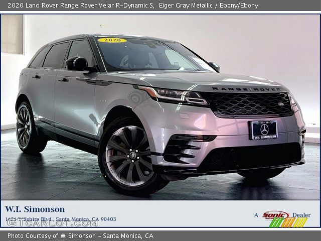 2020 Land Rover Range Rover Velar R-Dynamic S in Eiger Gray Metallic