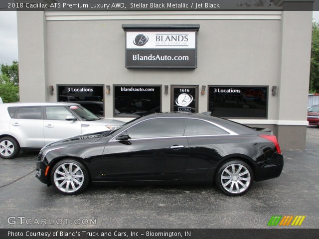 2018 Cadillac ATS Premium Luxury AWD in Stellar Black Metallic