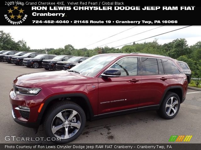 2023 Jeep Grand Cherokee 4XE in Velvet Red Pearl