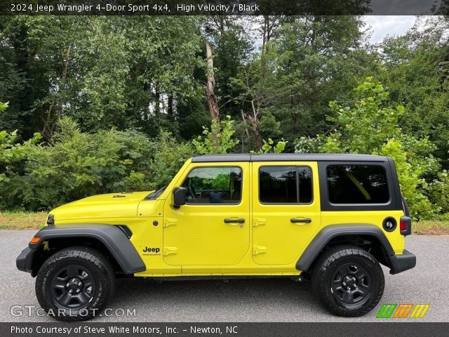 2024 Jeep Wrangler 4-Door Sport 4x4 in High Velocity