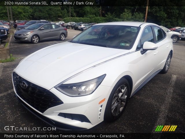 2020 Hyundai Sonata SEL in Quartz White