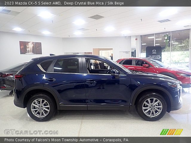 2023 Mazda CX-5 S Select AWD in Deep Crystal Blue Mica