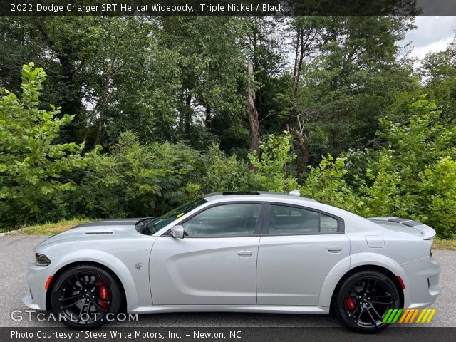 2022 Dodge Charger SRT Hellcat Widebody in Triple Nickel