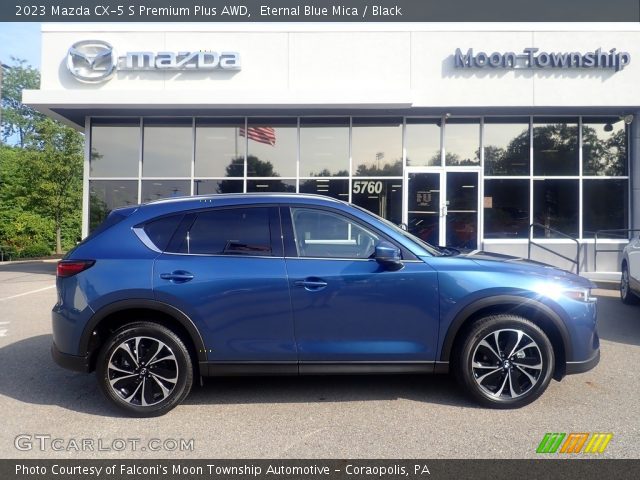 2023 Mazda CX-5 S Premium Plus AWD in Eternal Blue Mica