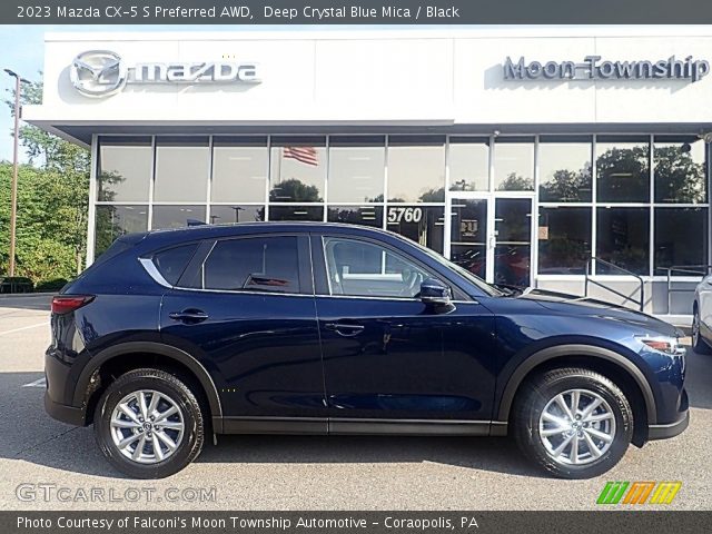 2023 Mazda CX-5 S Preferred AWD in Deep Crystal Blue Mica