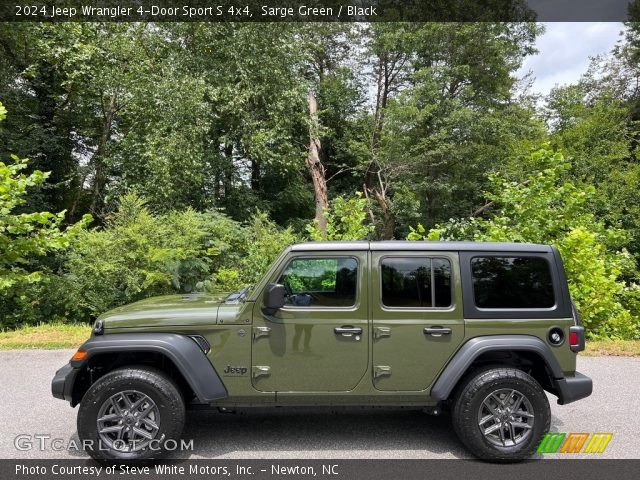 2024 Jeep Wrangler 4-Door Sport S 4x4 in Sarge Green