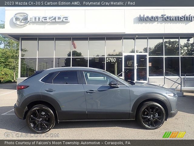 2023 Mazda CX-30 S Carbon Edition AWD in Polymetal Gray Metallic
