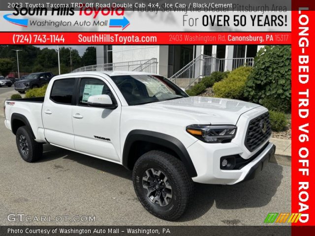 2023 Toyota Tacoma TRD Off Road Double Cab 4x4 in Ice Cap