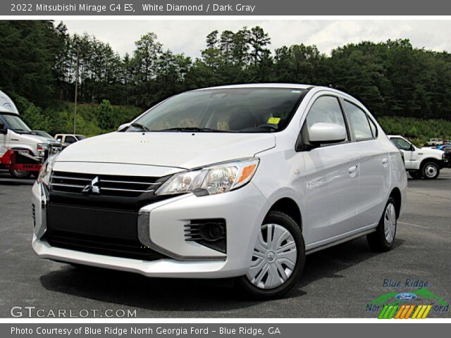 2022 Mitsubishi Mirage G4 ES in White Diamond