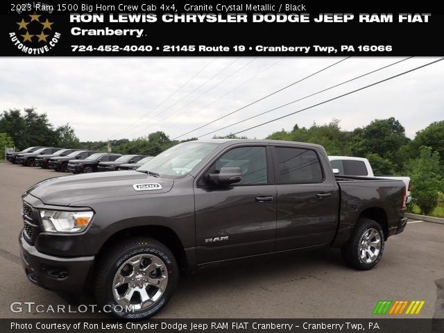 2023 Ram 1500 Big Horn Crew Cab 4x4 in Granite Crystal Metallic