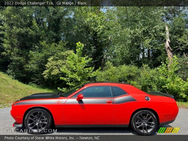 2022 Dodge Challenger T/A in Go Mango