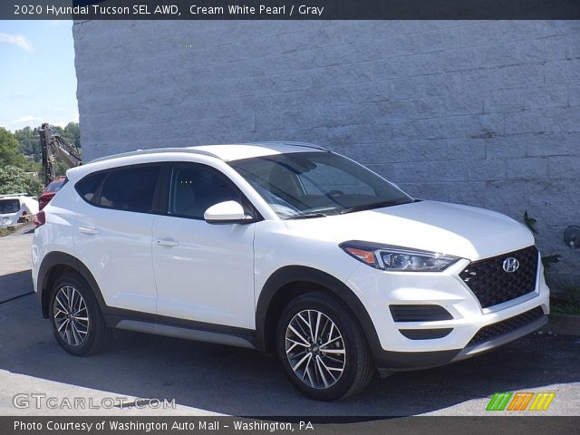 2020 Hyundai Tucson SEL AWD in Cream White Pearl