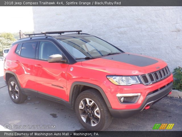 2018 Jeep Compass Trailhawk 4x4 in Spitfire Orange