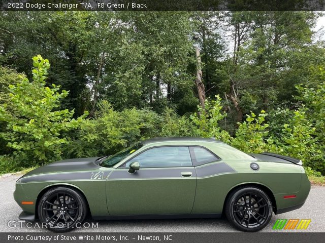 2022 Dodge Challenger T/A in F8 Green