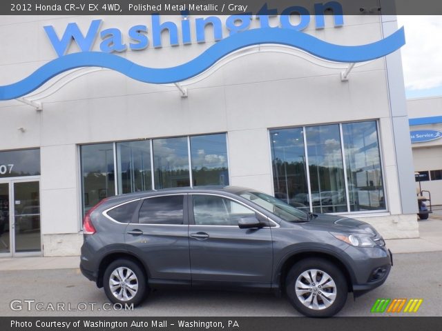 2012 Honda CR-V EX 4WD in Polished Metal Metallic