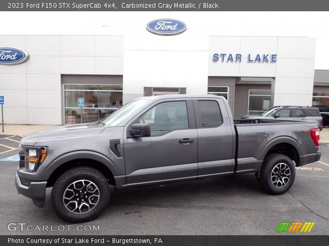 2023 Ford F150 STX SuperCab 4x4 in Carbonized Gray Metallic