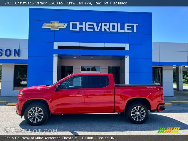2021 Chevrolet Silverado 1500 RST Crew Cab 4x4 in Red Hot
