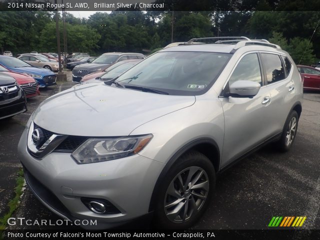 2014 Nissan Rogue SL AWD in Brilliant Silver