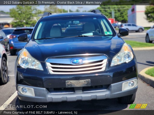 2012 Subaru Outback 2.5i Premium in Crystal Black Silica