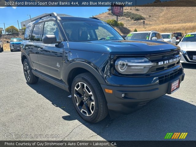2022 Ford Bronco Sport Outer Banks 4x4 in Alto Blue Metallic