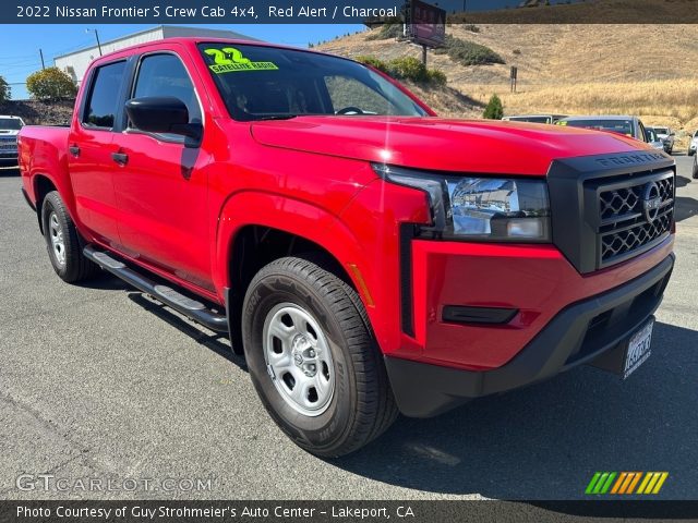 2022 Nissan Frontier S Crew Cab 4x4 in Red Alert