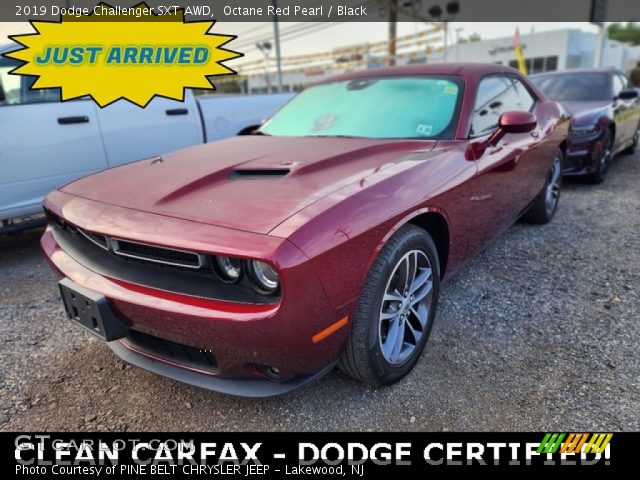 2019 Dodge Challenger SXT AWD in Octane Red Pearl