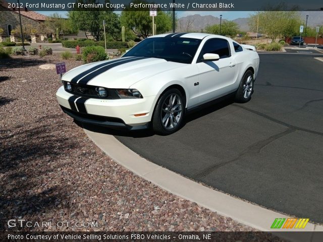 2012 Ford Mustang GT Premium Coupe in Performance White