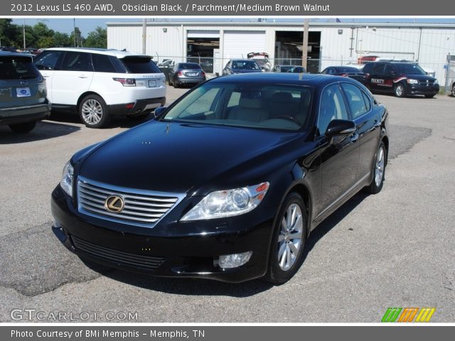 2012 Lexus LS 460 AWD in Obsidian Black