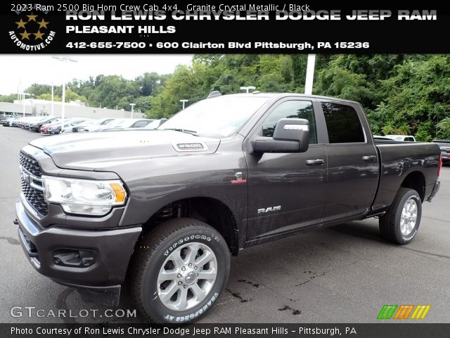 2023 Ram 2500 Big Horn Crew Cab 4x4 in Granite Crystal Metallic