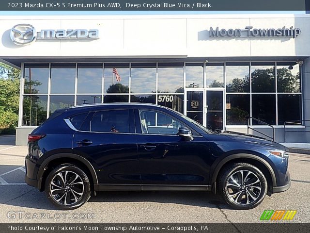 2023 Mazda CX-5 S Premium Plus AWD in Deep Crystal Blue Mica