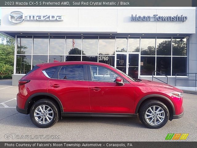 2023 Mazda CX-5 S Preferred AWD in Soul Red Crystal Metallic