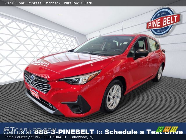 2024 Subaru Impreza Hatchback in Pure Red