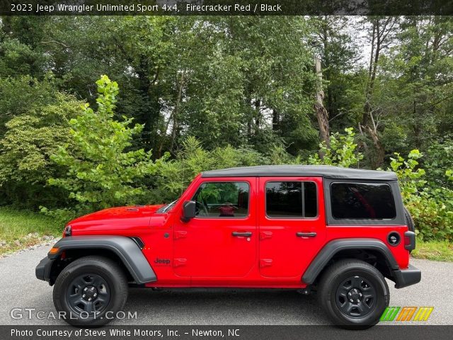 2023 Jeep Wrangler Unlimited Sport 4x4 in Firecracker Red