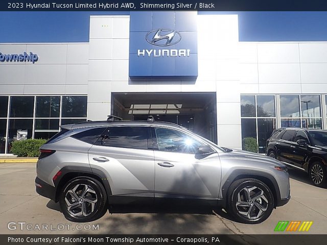 2023 Hyundai Tucson Limited Hybrid AWD in Shimmering Silver