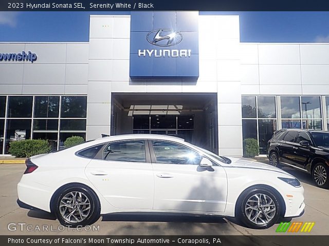2023 Hyundai Sonata SEL in Serenity White