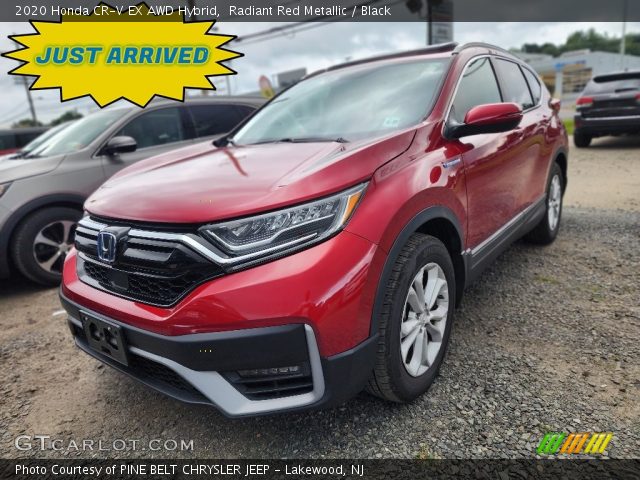 2020 Honda CR-V EX AWD Hybrid in Radiant Red Metallic