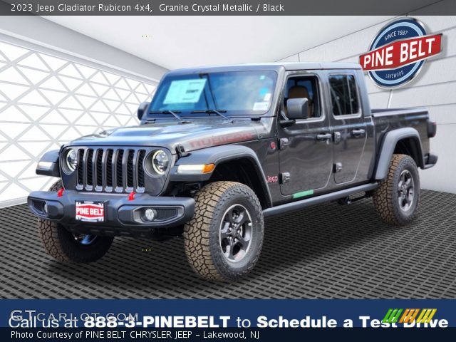 2023 Jeep Gladiator Rubicon 4x4 in Granite Crystal Metallic