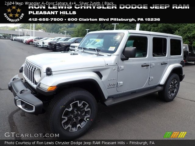 2024 Jeep Wrangler 4-Door Sahara 4x4 in Silver Zynith