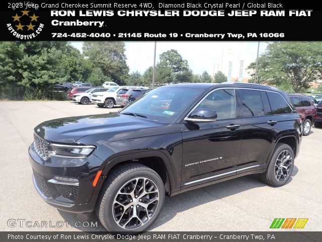 2023 Jeep Grand Cherokee Summit Reserve 4WD in Diamond Black Crystal Pearl