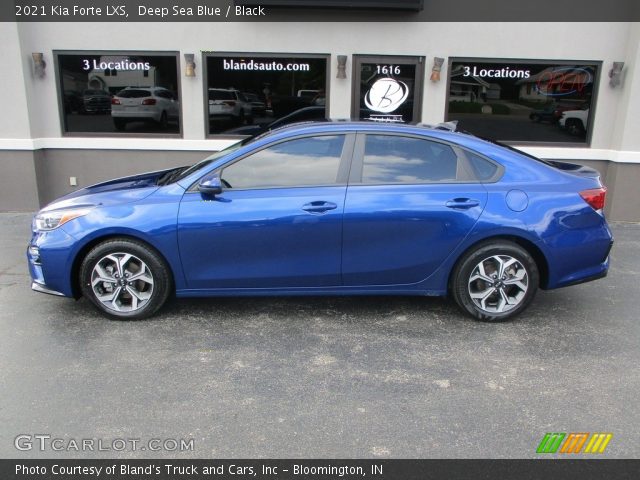 2021 Kia Forte LXS in Deep Sea Blue