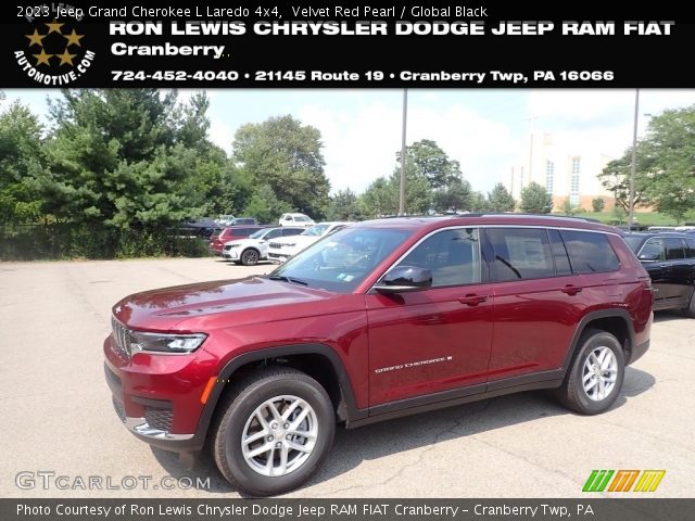 2023 Jeep Grand Cherokee L Laredo 4x4 in Velvet Red Pearl