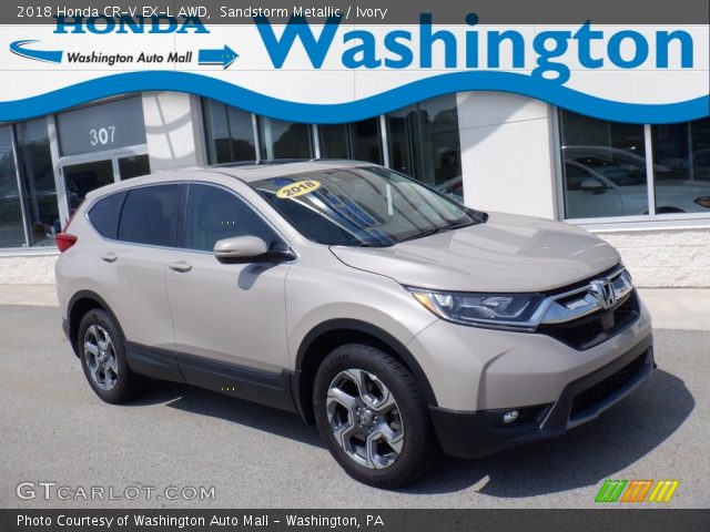 2018 Honda CR-V EX-L AWD in Sandstorm Metallic