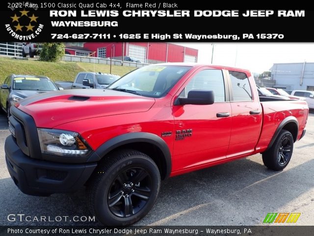 2022 Ram 1500 Classic Quad Cab 4x4 in Flame Red