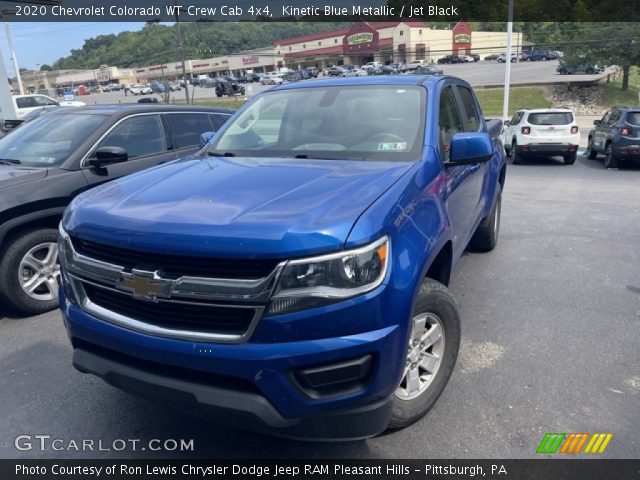 2020 Chevrolet Colorado WT Crew Cab 4x4 in Kinetic Blue Metallic