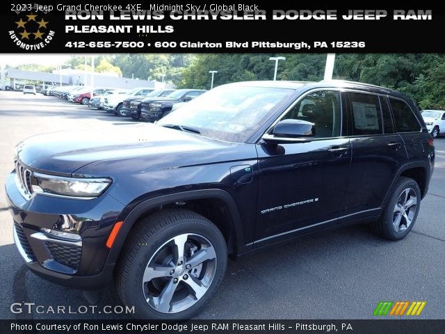 2023 Jeep Grand Cherokee 4XE in Midnight Sky