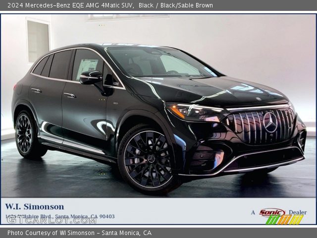 2024 Mercedes-Benz EQE AMG 4Matic SUV in Black