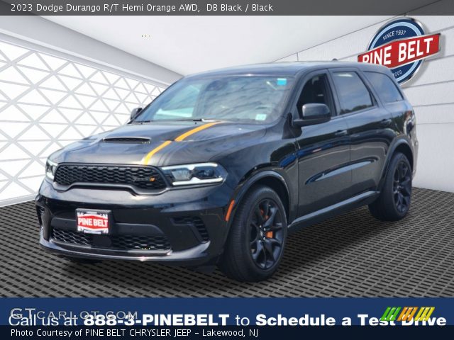2023 Dodge Durango R/T Hemi Orange AWD in DB Black