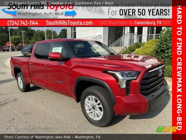 2023 Toyota Tundra SR5 CrewMax 4x4 in Supersonic Red